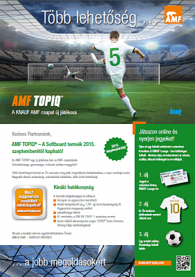 AMF TOPIQ – A Softboard termk 2015. szeptembertl kaphat!