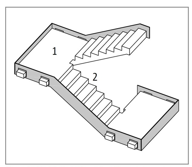 Lépcsőházak akusztikai leválasztása Lépcsőházak akusztikai leválasztása