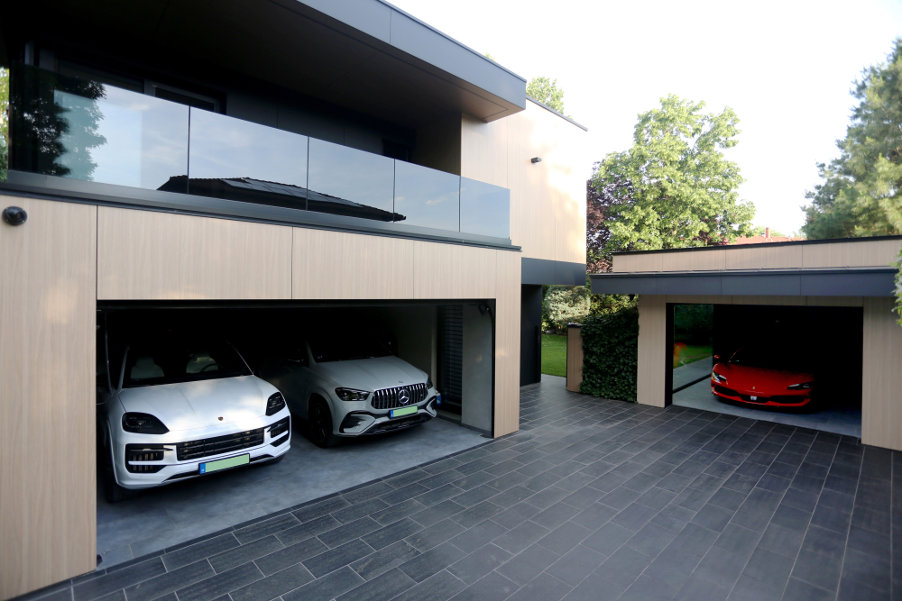 A ház, ahol a garázskapu is stílust teremt A ház, ahol a garázskapu is stílust teremt