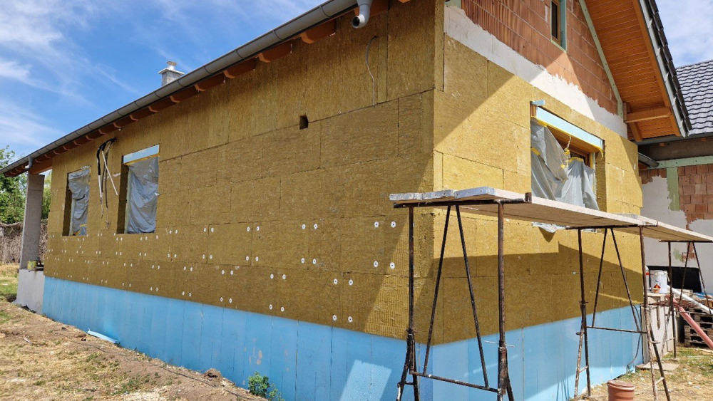 Tűzálló homlokzati kőzetgyapot hőszigetelés Tűzálló homlokzati kőzetgyapot hőszigetelés