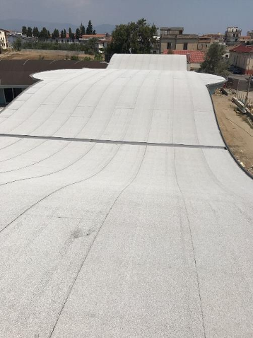 Tetőfelület, ami visszaveri a hőt