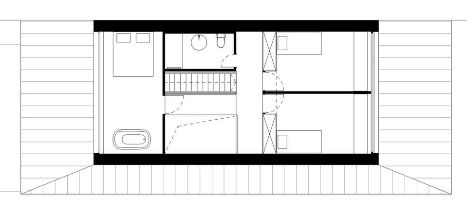 Híd a házban – kifinomult megoldások a tér tagolására