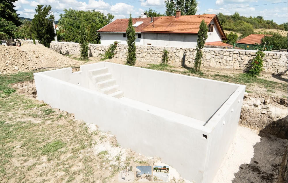 Rövid telepítési idő, hosszú élettartam – előregyártott medence Rövid telepítési idő, hosszú élettartam – előregyártott medence