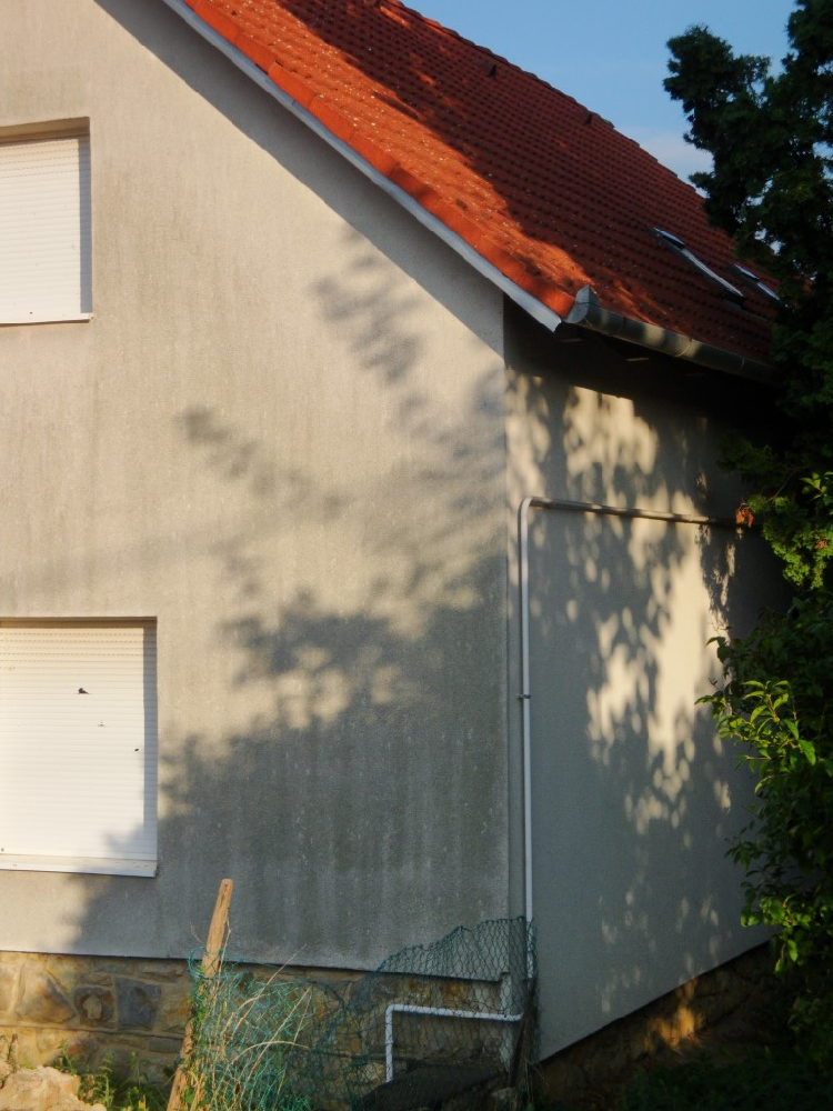 Vakolt homlokzatok mikroorganizmusok elleni védelme