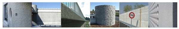 Kreatív betonfelületek zsalura ragasztható matricákkal