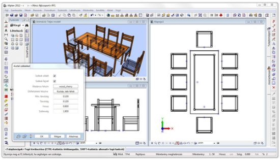 Intelligens, paramterezhet CAD-objektumokkal jn az Allplan 2012