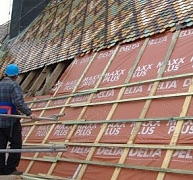 Alátétfedés teljes szarufamagasságot kitöltő hőszigetelésű tetőkhöz Alátétfedés teljes szarufamagasságot kitöltő hőszigetelésű tetőkhöz