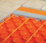 Vékony rétegrendű padlófűtő, -hűtő rendszer Vékony rétegrendű padlófűtő, -hűtő rendszer