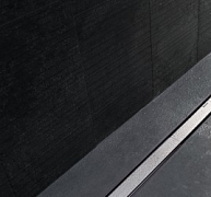 Különleges megjelenésű, méretre vágható zuhanyfolyóka Különleges megjelenésű, méretre vágható zuhanyfolyóka