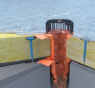 Praktikus kiegészítők segítik a lapostető szakszerű kivitelezését Praktikus kiegészítők segítik a lapostető szakszerű kivitelezését