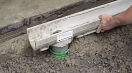 Vízelvezető folyókák speciálisan szálerősített betonból