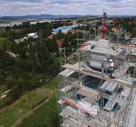 Betonkupola felújítása vízhatlan bevonatszigeteléssel Betonkupola felújítása vízhatlan bevonatszigeteléssel