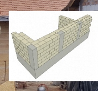 ForrásTégla vályogtégla alkalmazása – 4/2. rész: Vázkitöltő vályogfal vasbeton pillérekkel ForrásTégla vályogtégla alkalmazása – 4/2. rész: Vázkitöltő vályogfal vasbeton pillérekkel