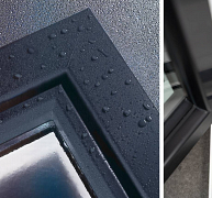 Ablaktrendek: akrilbevonatú profilok fém színekben, keskeny látszó keret passzívház minőségben Ablaktrendek: akrilbevonatú profilok fém színekben, keskeny látszó keret passzívház minőségben