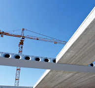 Vékony födémrendszer nagy, nyitott terekhez, többszintes épületekhez Vékony födémrendszer nagy, nyitott terekhez, többszintes épületekhez