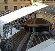 Állványtakaró védőrendszerekkel időjárásfüggetlen a munkavégzés Állványtakaró védőrendszerekkel időjárásfüggetlen a munkavégzés