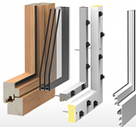 Fa-alumínium nyílászárók passzívházakhoz Fa-alumínium nyílászárók passzívházakhoz