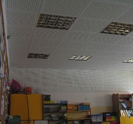 A beltéri levegő tisztítható gipszkartonnal A beltéri levegő tisztítható gipszkartonnal